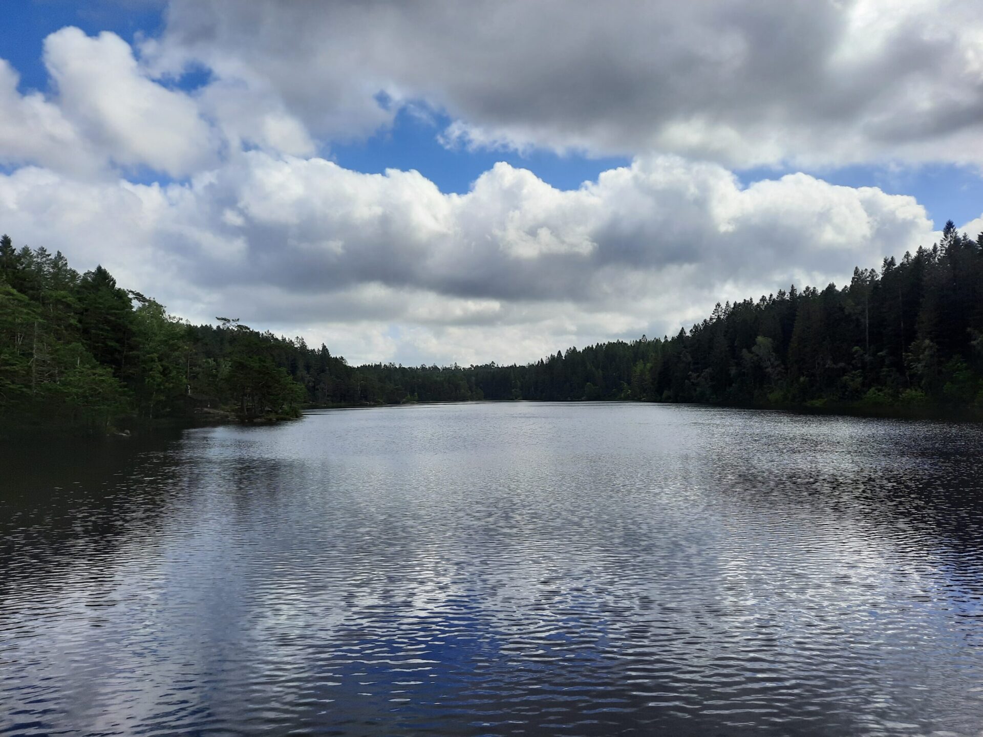 le lac Övre Långevatten