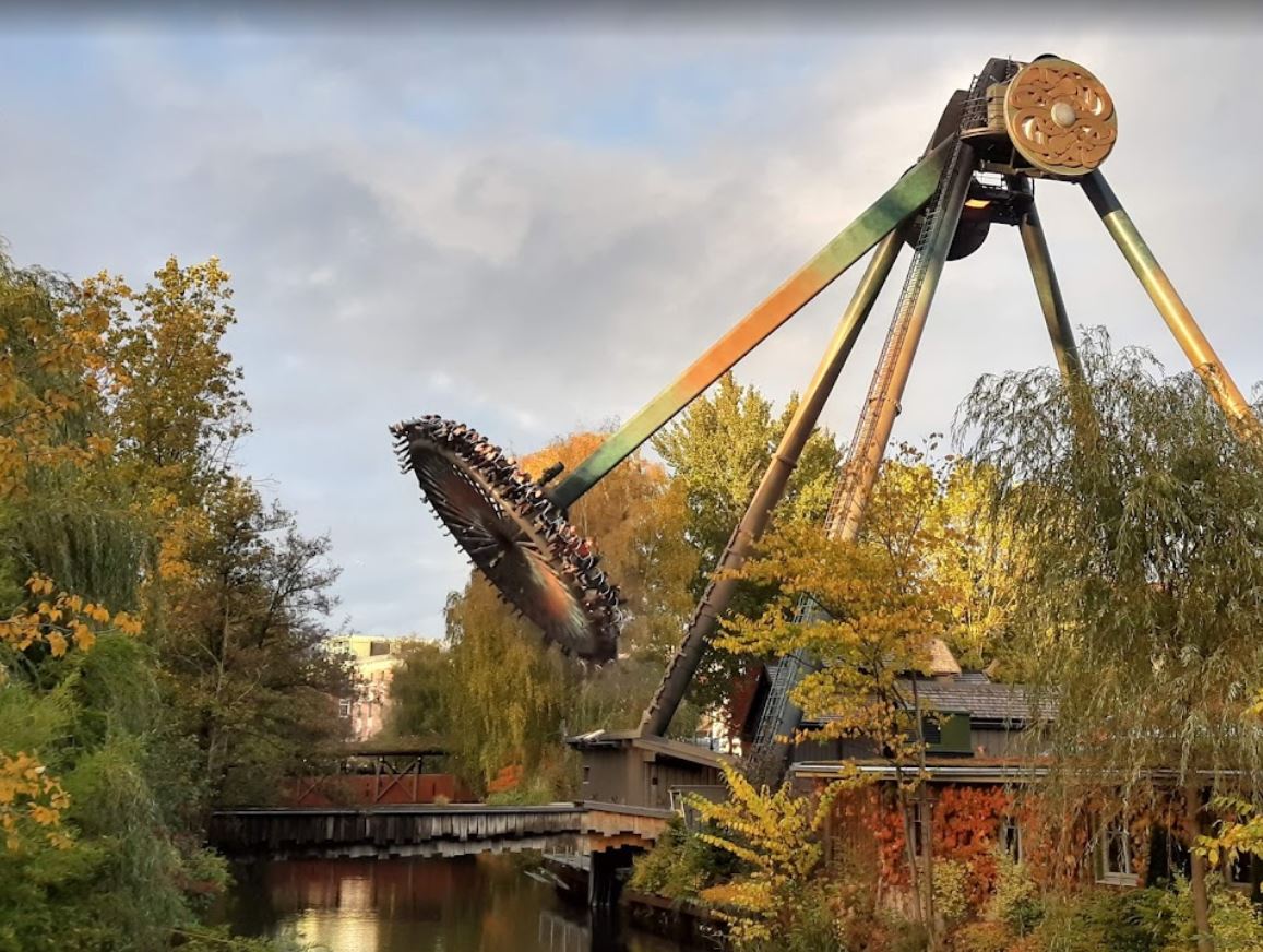 Une attraction du parc de Liseberg